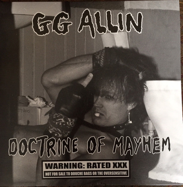 GG Allin : Doctrine Of Mayhem (LP, Comp, Mono, RE, S/Edition)